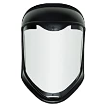 Uvex Bionic Face Shield with Clear Polycarbonate Visor, face shield, safety eyewear