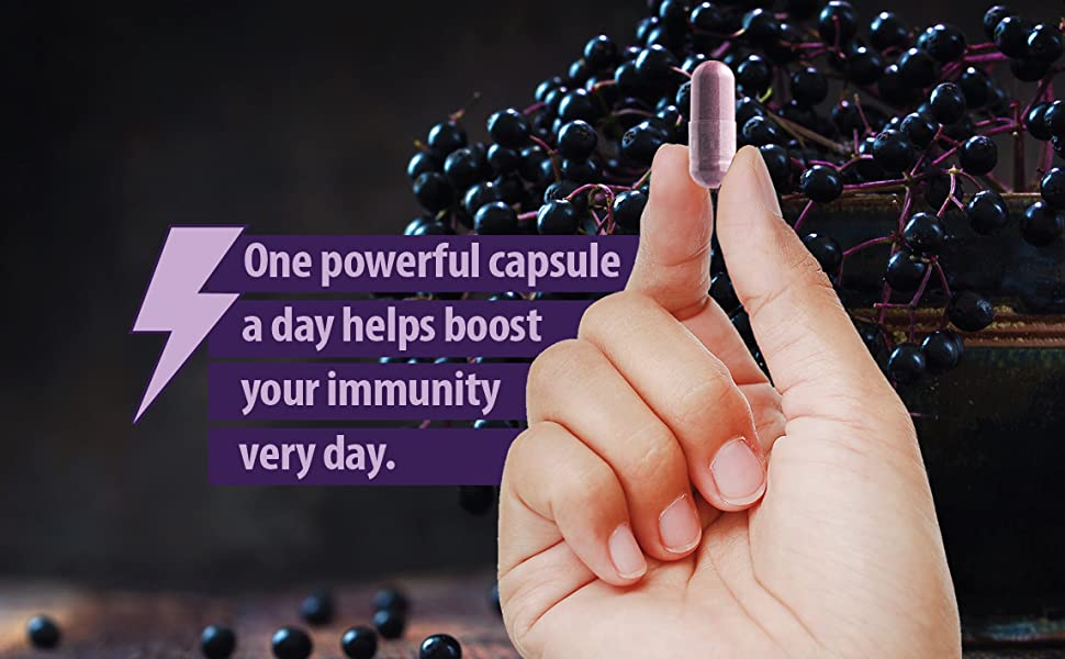 One powerful capsule a day helps boost your immunity very day.