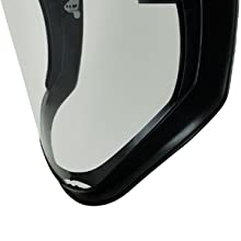 Uvex Bionic Face Shield with Clear Polycarbonate Visor, face shield, safety eyewear