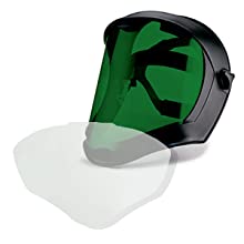 Uvex Bionic Face Shield with Clear Polycarbonate Visor, face shield, safety eyewear