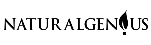 Natural Genius Black and White Logo