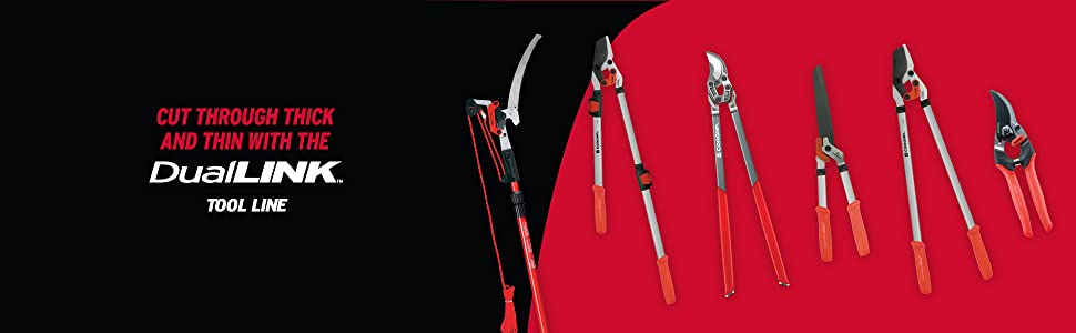 cut through thick and thin with duallink tools from corona extendable long reach tools