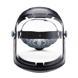 Face-Shield Clear Window Ratcheting Headgear Headgear System Clear Face Shield