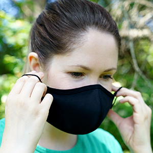 enerplex fabric face mask size extra large xl fabric mask black fabric face mask men beard mask