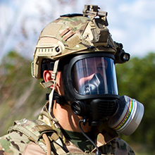 helmet full face respirator mask emergency volcano fire masks nuclear survival masks cbrn