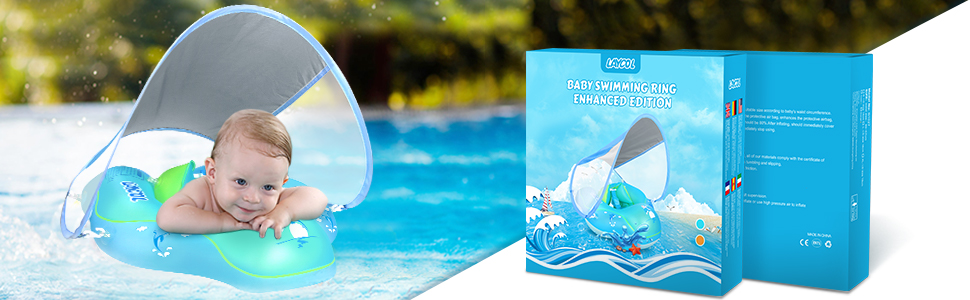 The baby swim ring