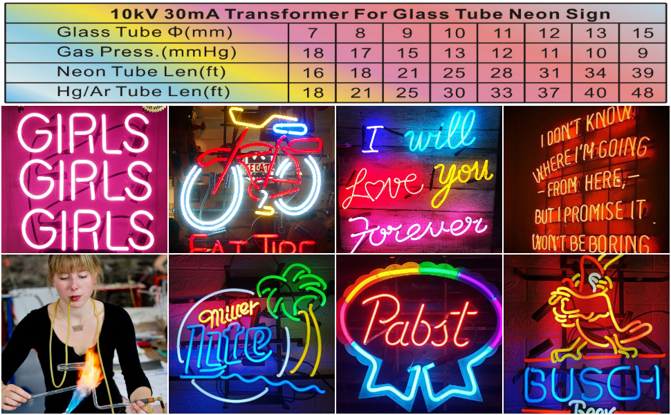 neon sign transformer for neon sign